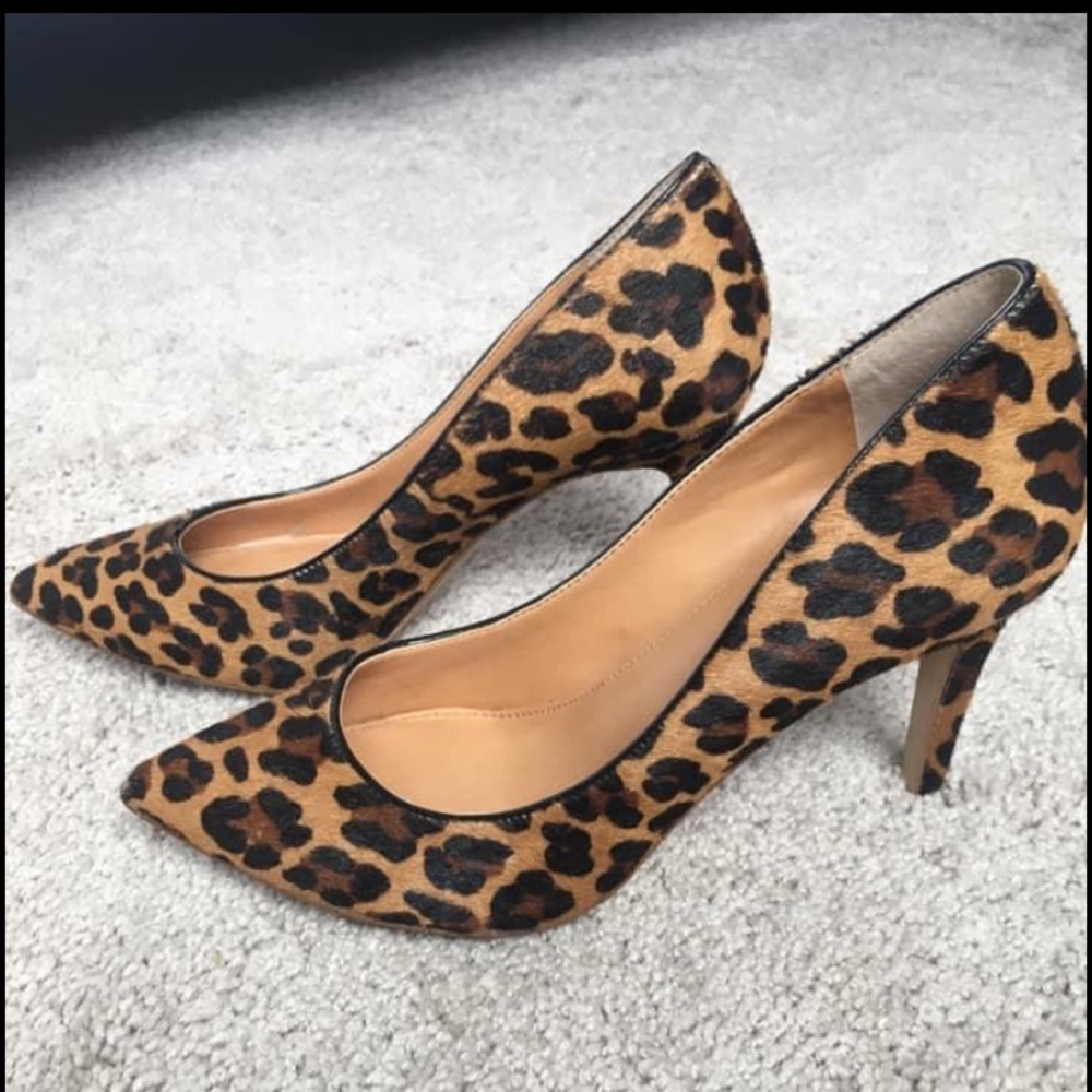 Jcrew cheetah heels